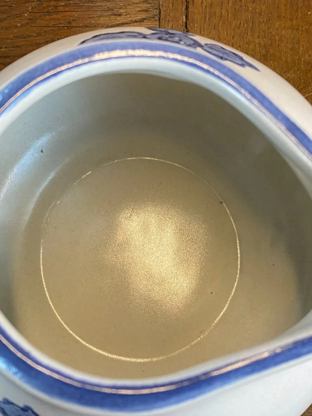 Pfaltzgraff Stoneware Round Gravy Pitcher/Boat Yorktowne Pattern (#414Y)